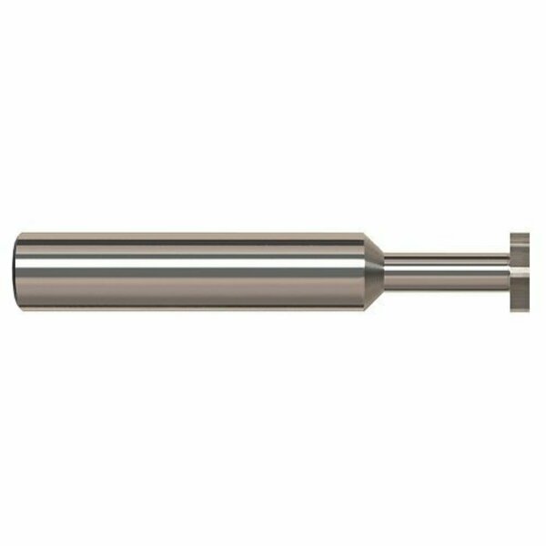 Harvey Tool 5/32 dia. x 1/16 Width x 1/4 in. Neck Carbide Square Keyseat Cutter for Non-Ferrous, 4 Flute 744062